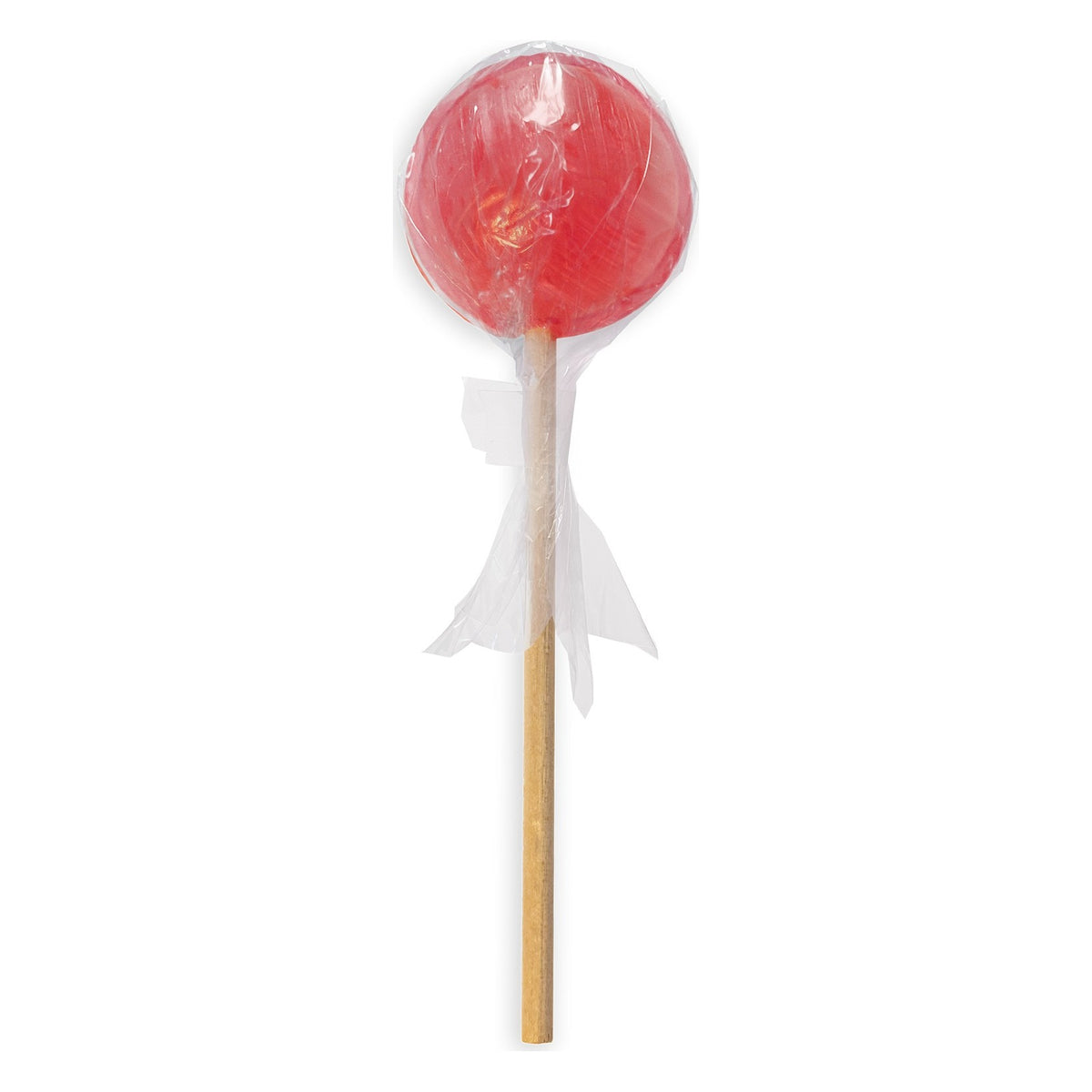 Startup Candy Co. Cinnamon Jumbo Pop, Wooden-Stick Lollipop, front of the package