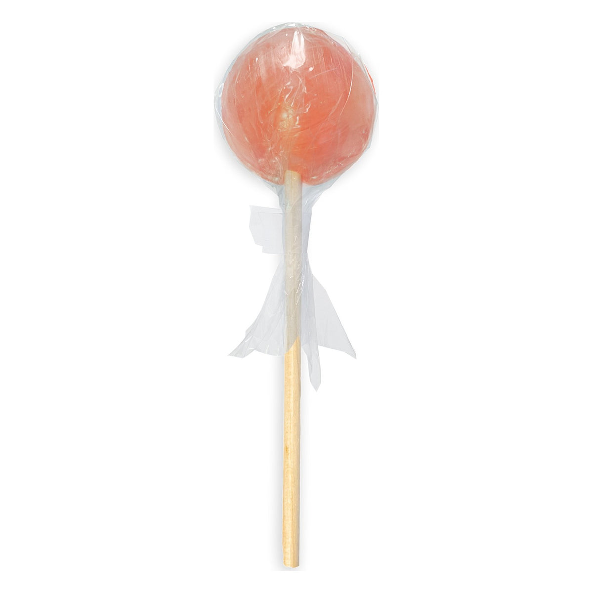 Startup Candy Co. Strawberry Lemonade Jumbo Pop, Wooden-Stick Lollipop, front of the package
