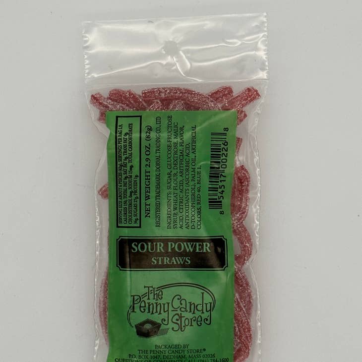 Watermelon Sour Straws