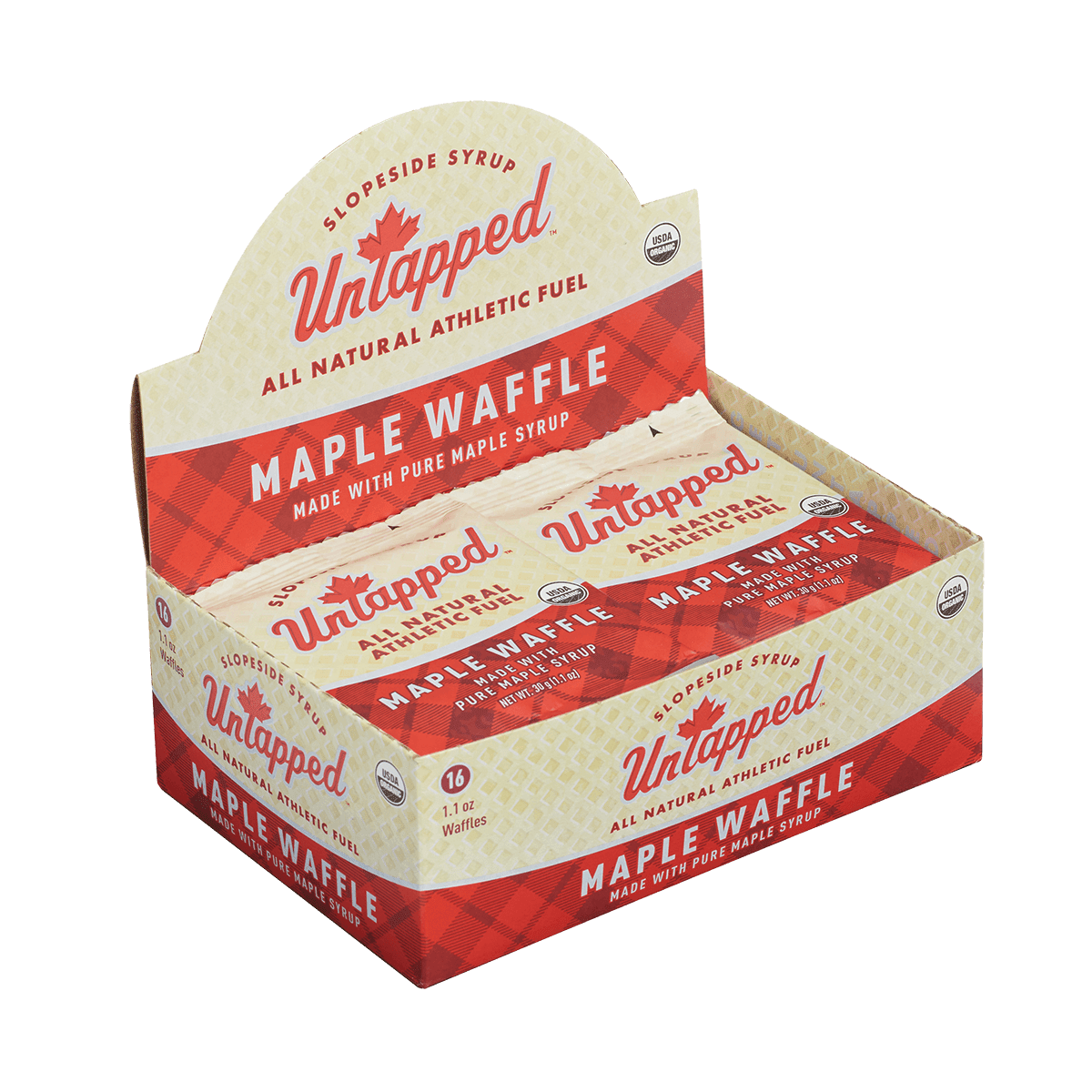UnTapped maple stroopwafel, single 30 g waffle