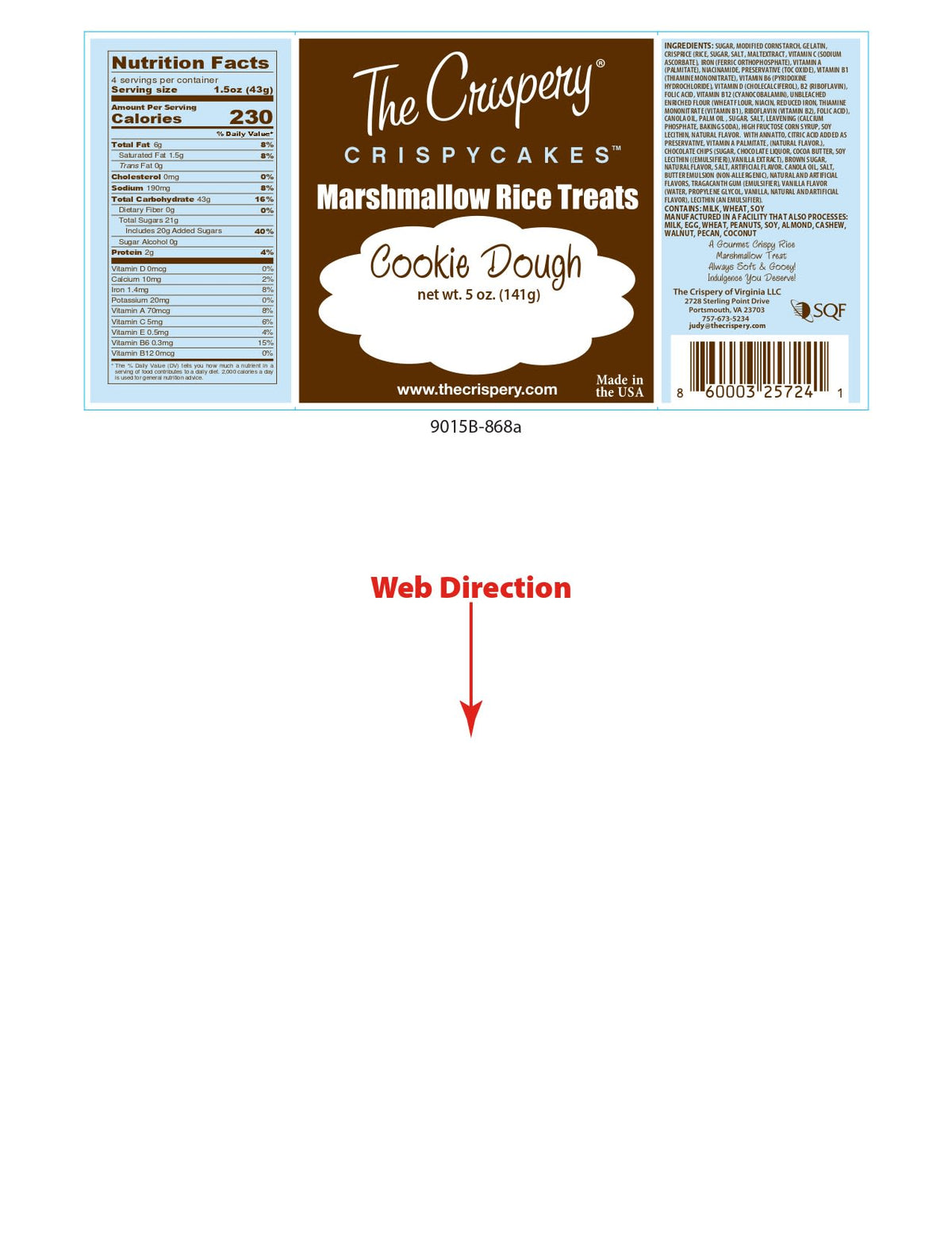 Cookie Dough Crispy CDR1