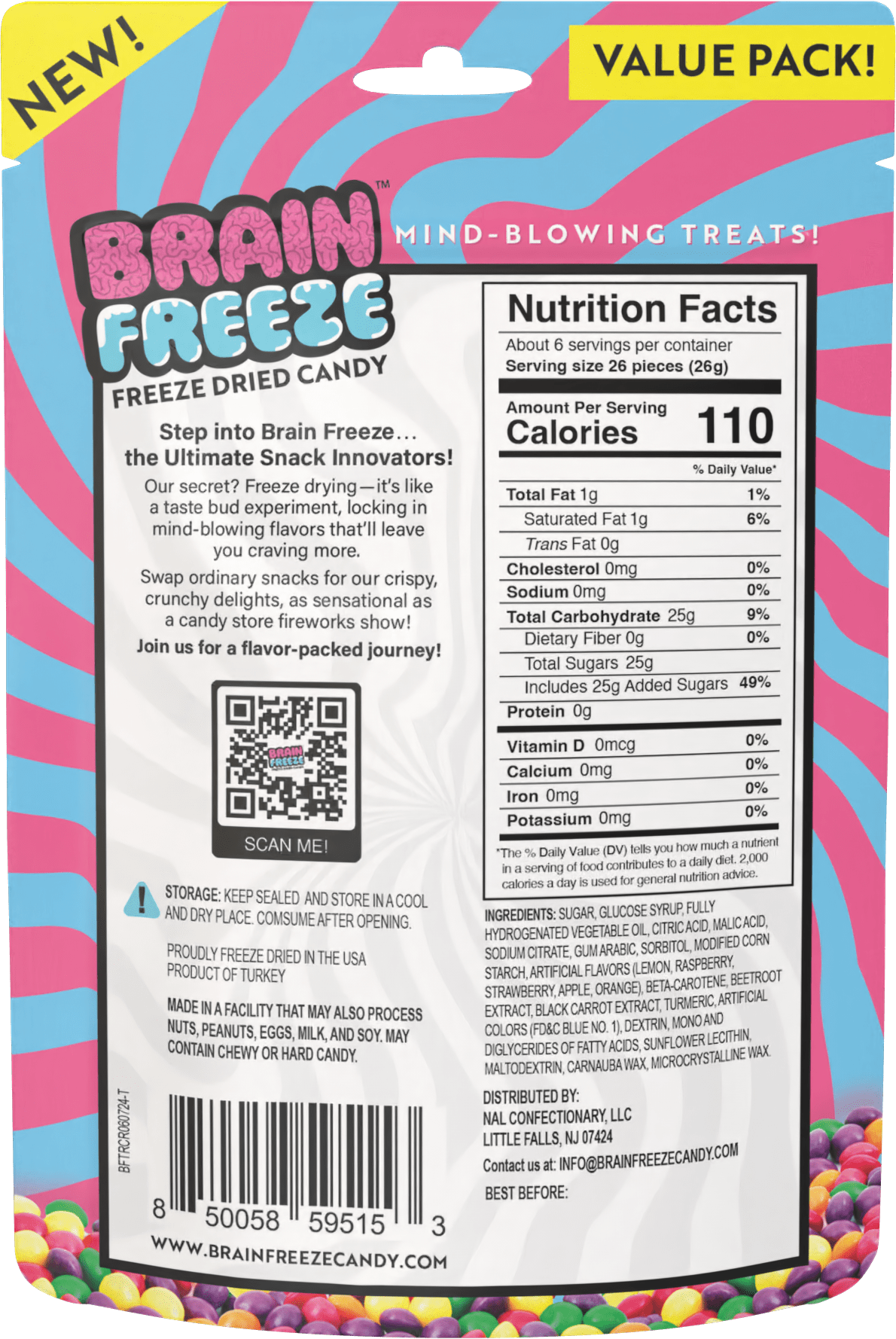 Freeze Dried Candy BFTRCR12