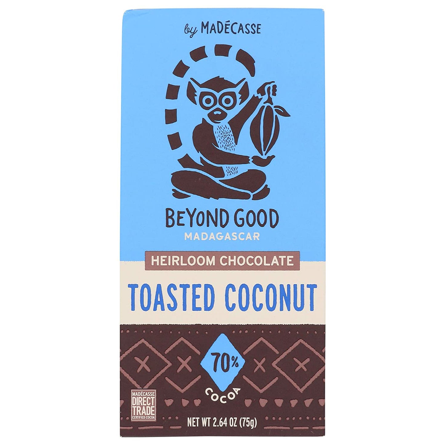 Toasted Coconut 70% Madagascar Single Origin Cocoa