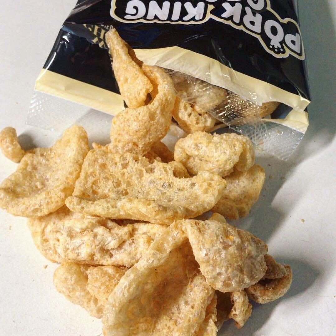 Pork King Good White Cheddar Pork Rinds