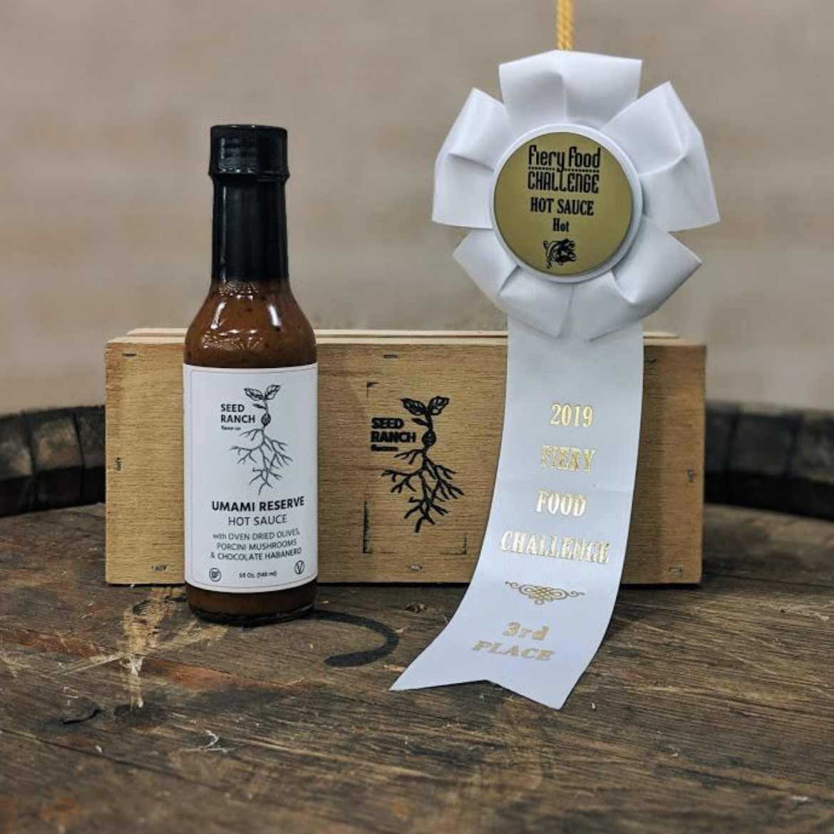 Seed Ranch Flavor Co. Umami Reserve Hot Sauce — Hot