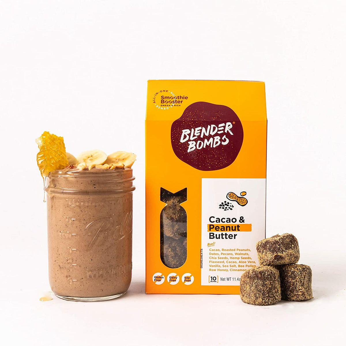 Cacao et beurre de cacahuète