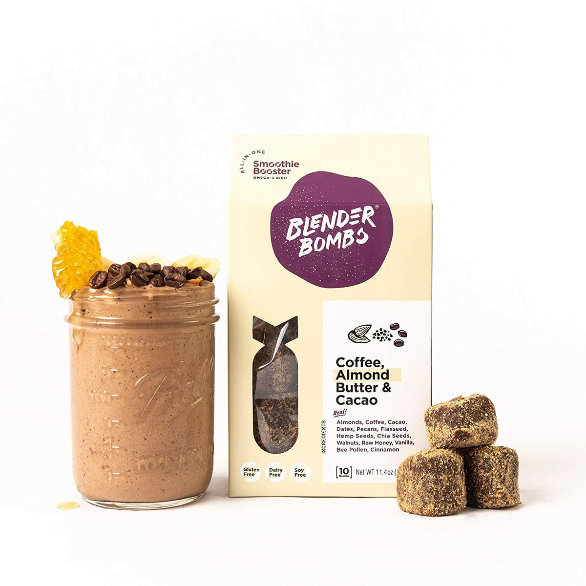 Coffee, Almond Butter & Cacao