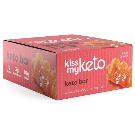 Kiss My Keto Salted Caramel Bar