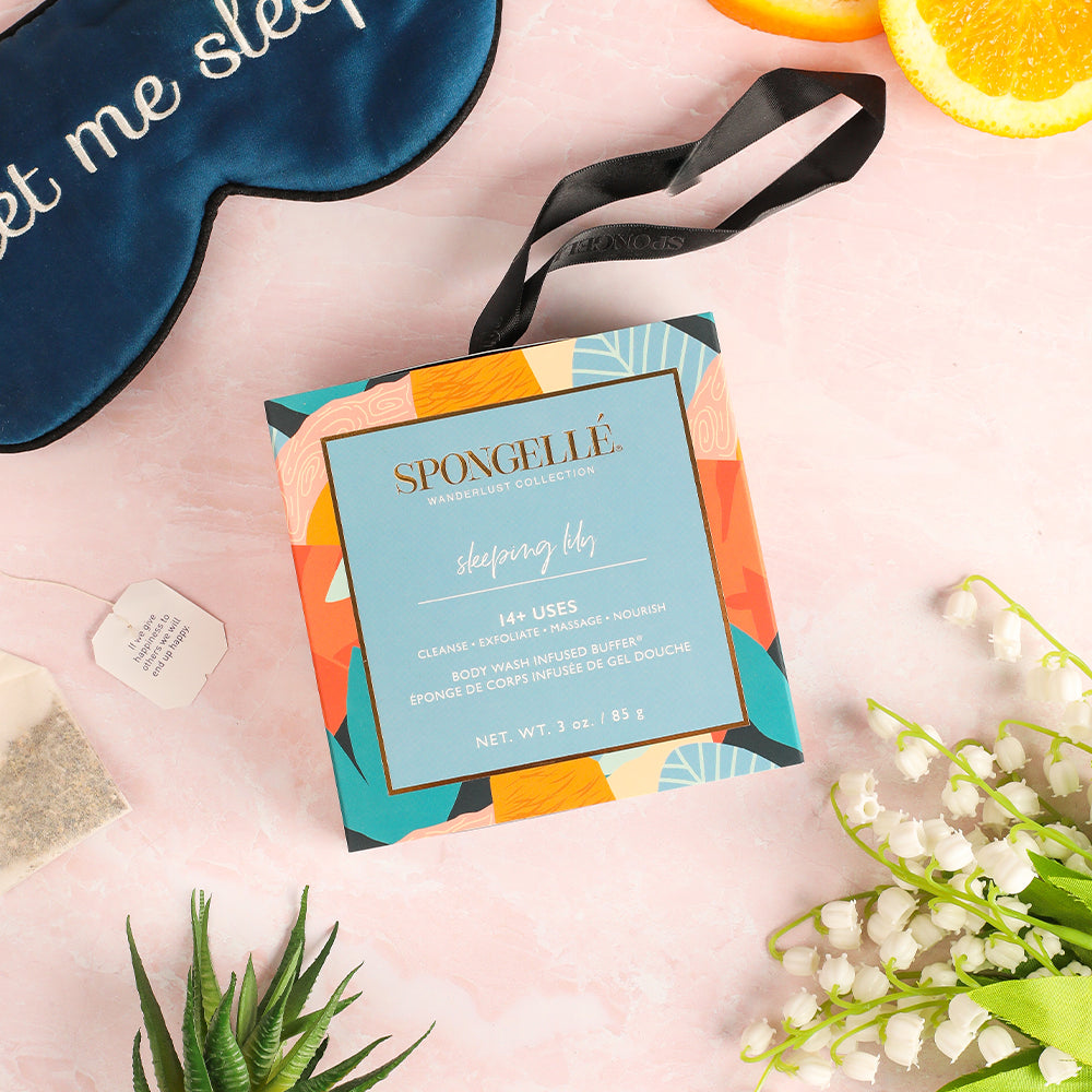 SPONGELLE Sleeping Lily Wanderlust Boxed Flower