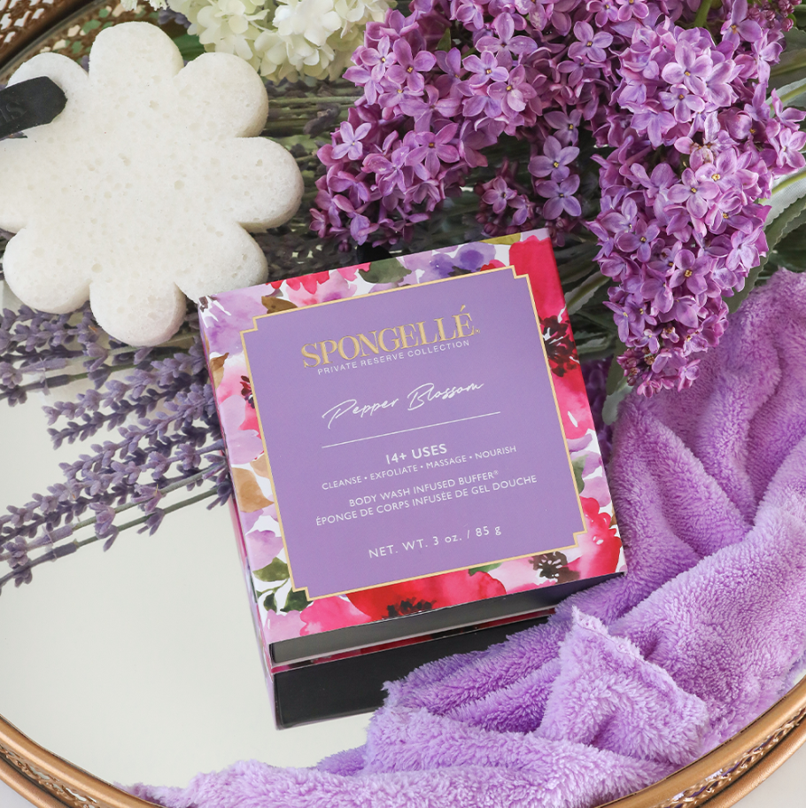 Spongelle - Pepper Blossom Body Wash Infused Buffer