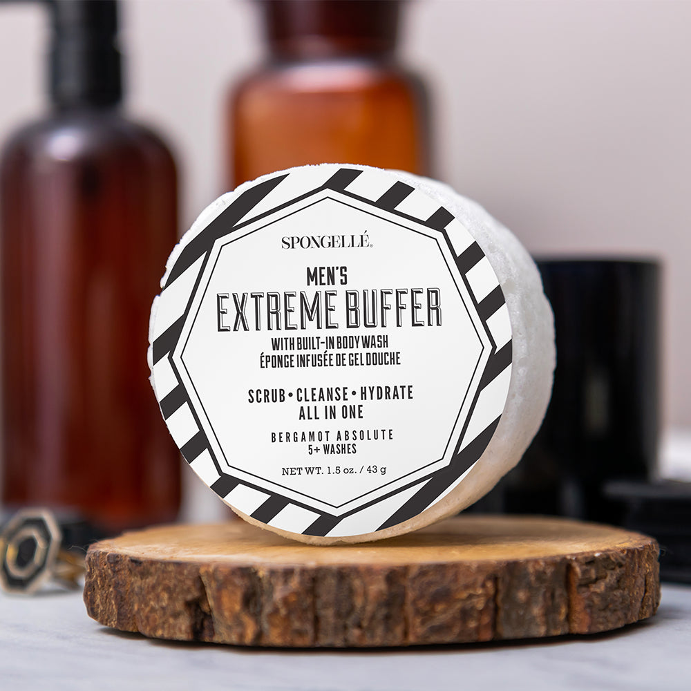 SPONGELLE 5+ Men's Extreme Travel Buffer (Bergamot Absolute)