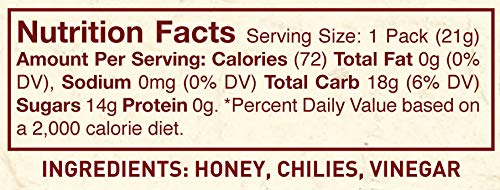 Mike's Hot Honey Single Serve Packets, .75 Ounce (Pack of 12)