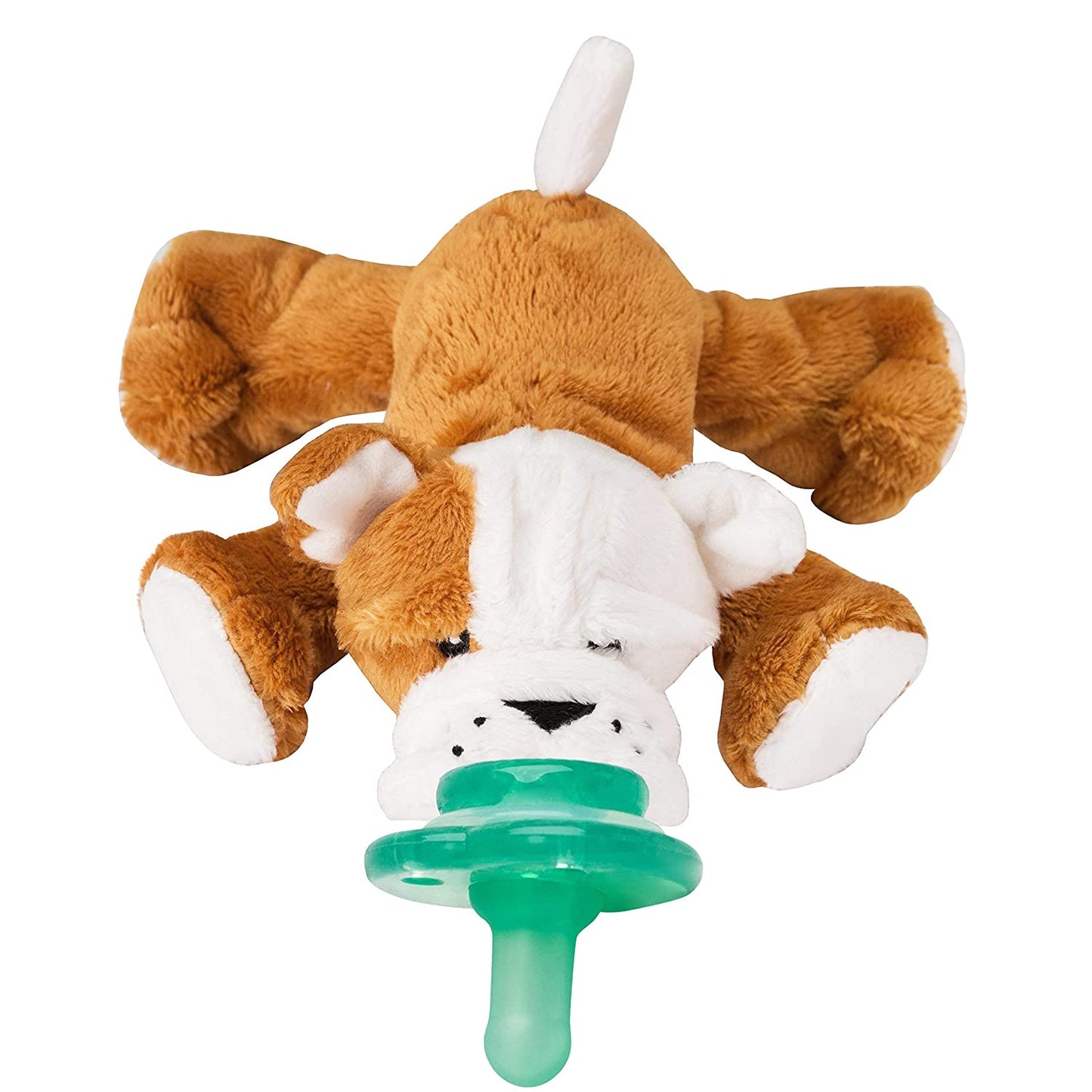 Pacifier Holder and Rattle - Barkley The Bull Dog