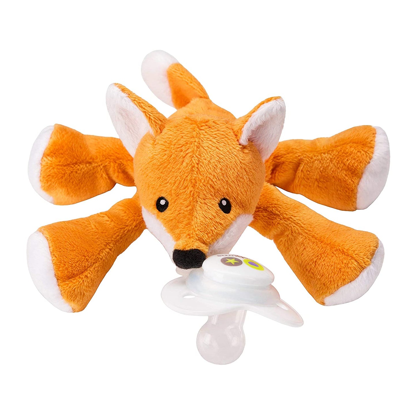 Pacifier Holder and Rattle - Freckles the Fox