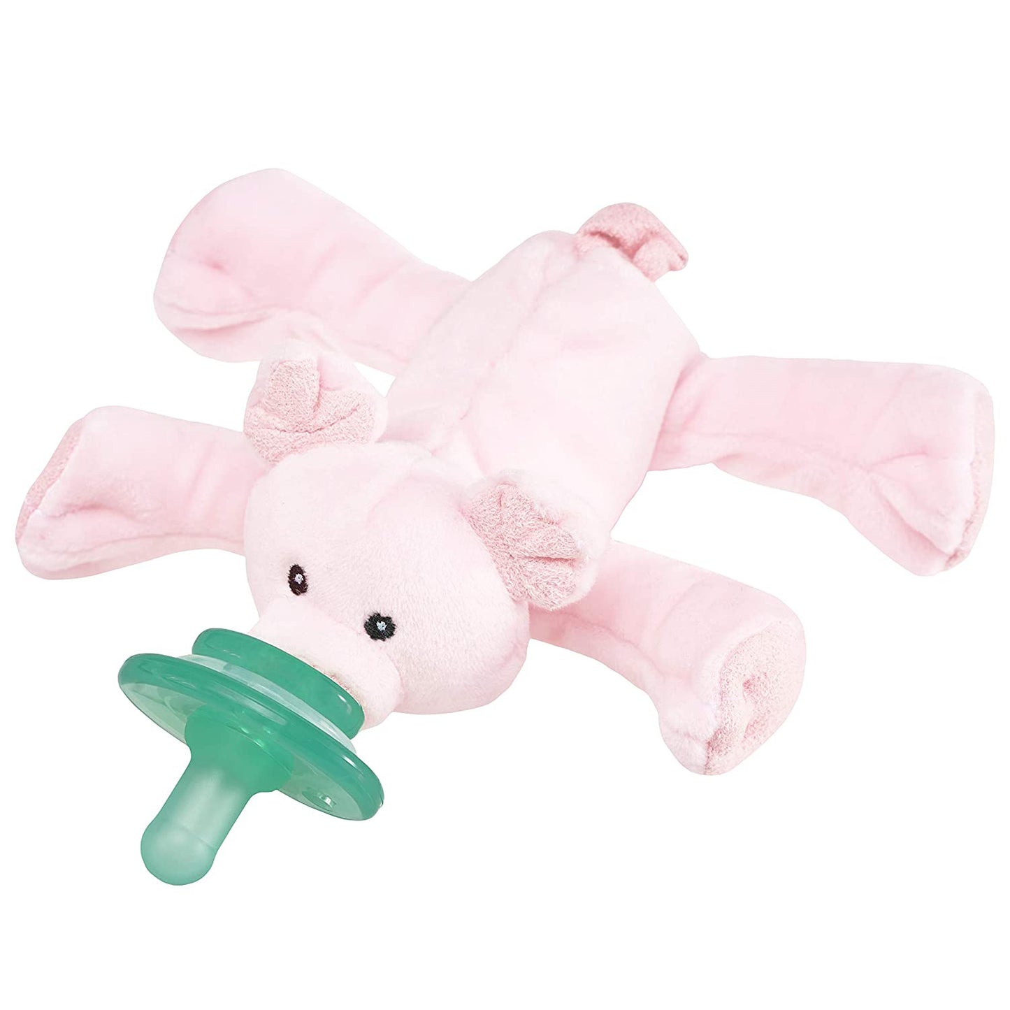 Pacifier Holder and Rattle - Pigi The Pig