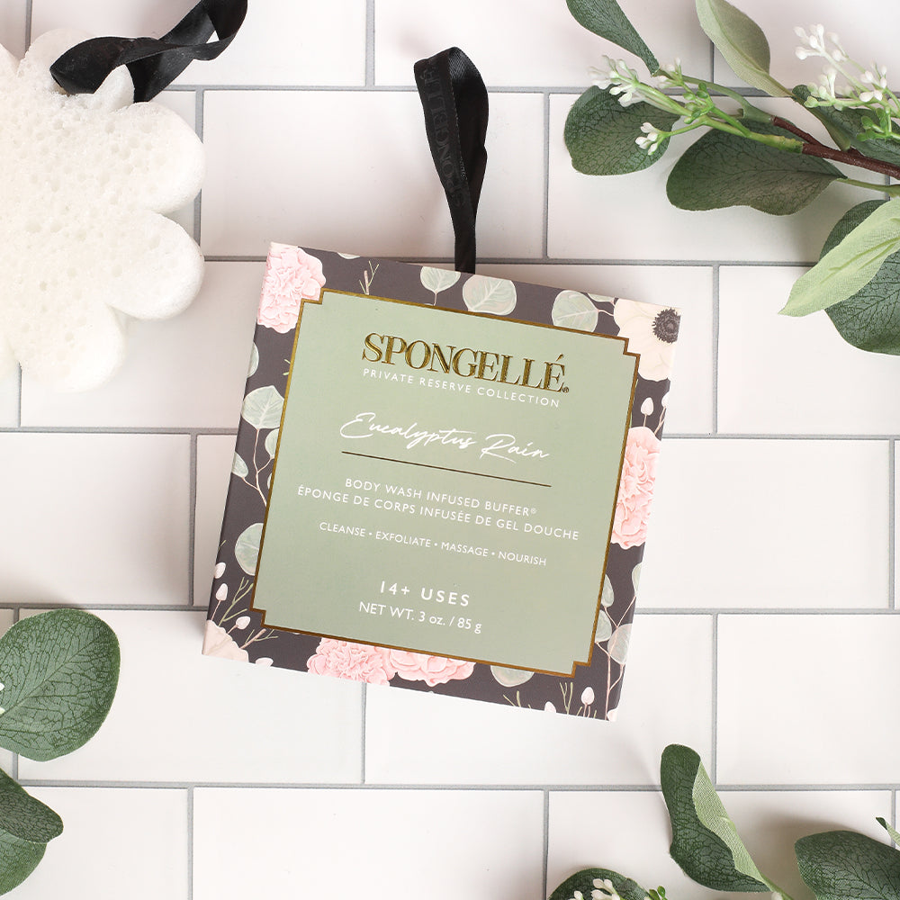 SPONGELLE Eucalyptus Rain Boxed Flower