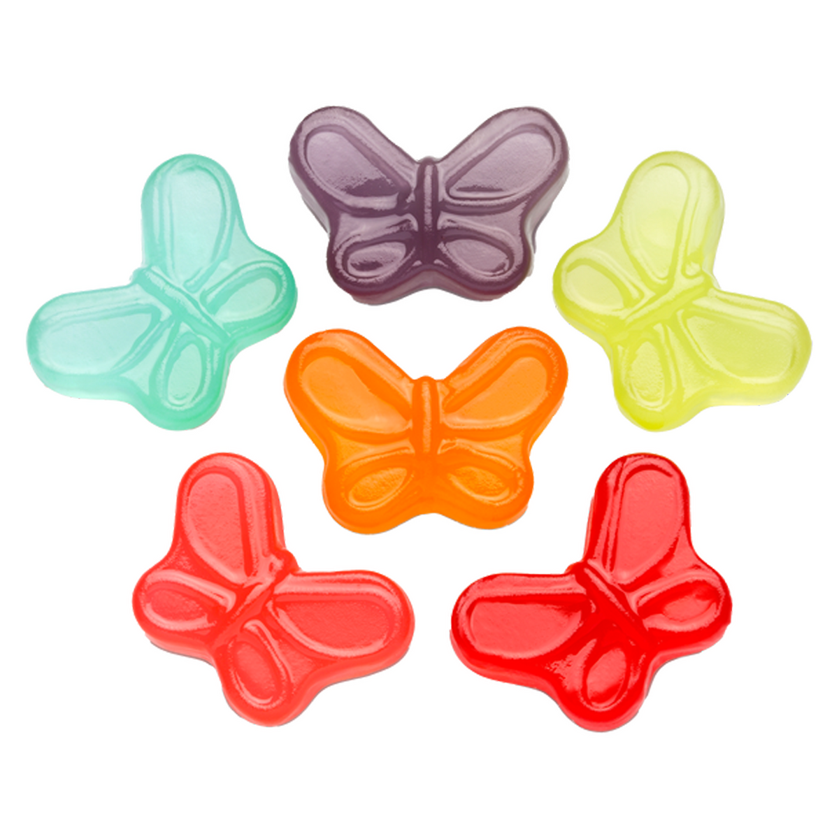 Mini papillons gummi