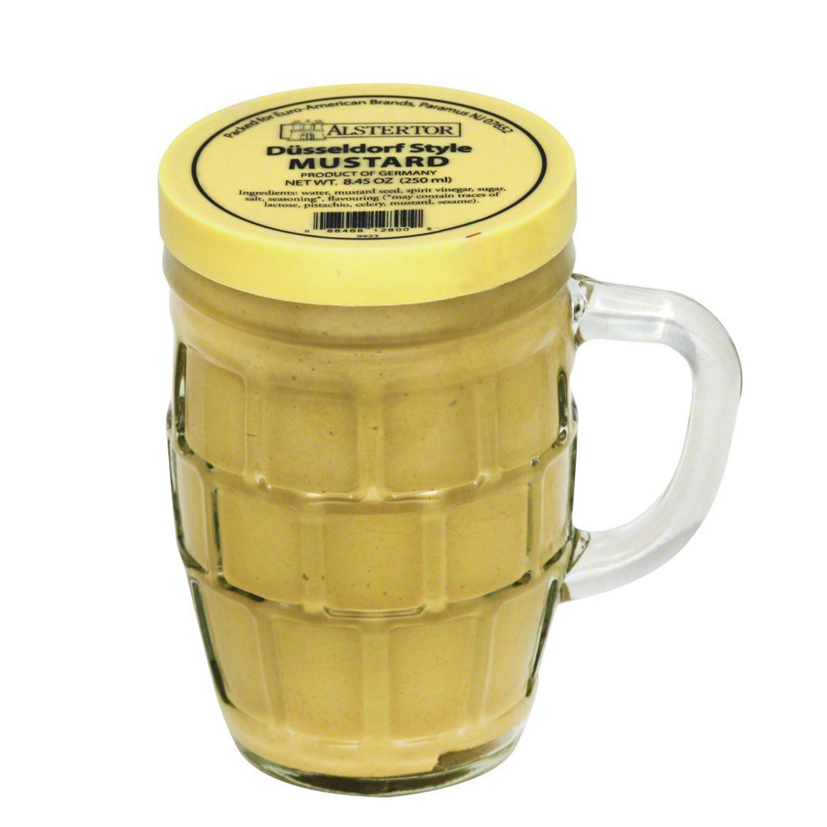 Moutarde dans une chope de bière