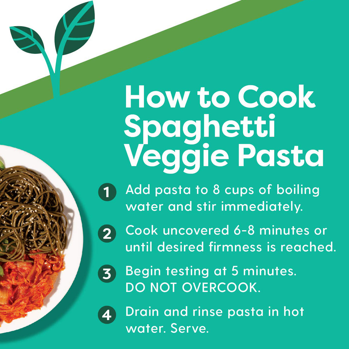 Pasta Vegetal Sin Gluten
