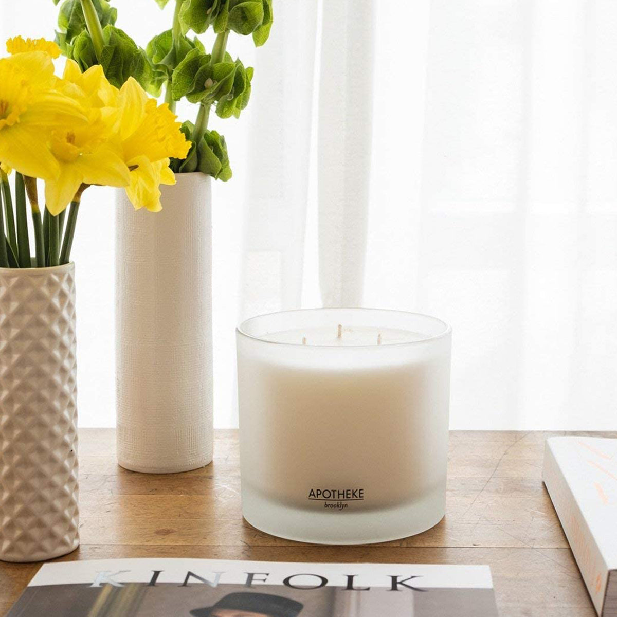 3-Wick Hand Poured Scented Candle