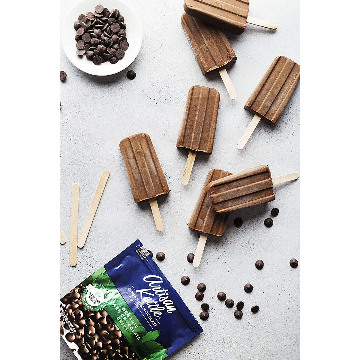 Pépites de chocolat noir biologique