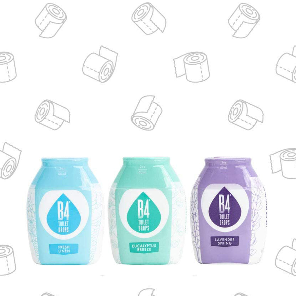 Gouttes désodorisantes pour toilettes
