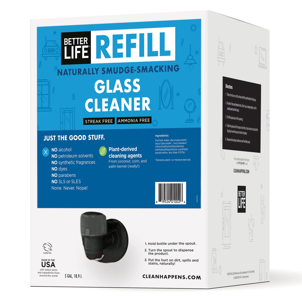 Streak Free Glass Cleaner
