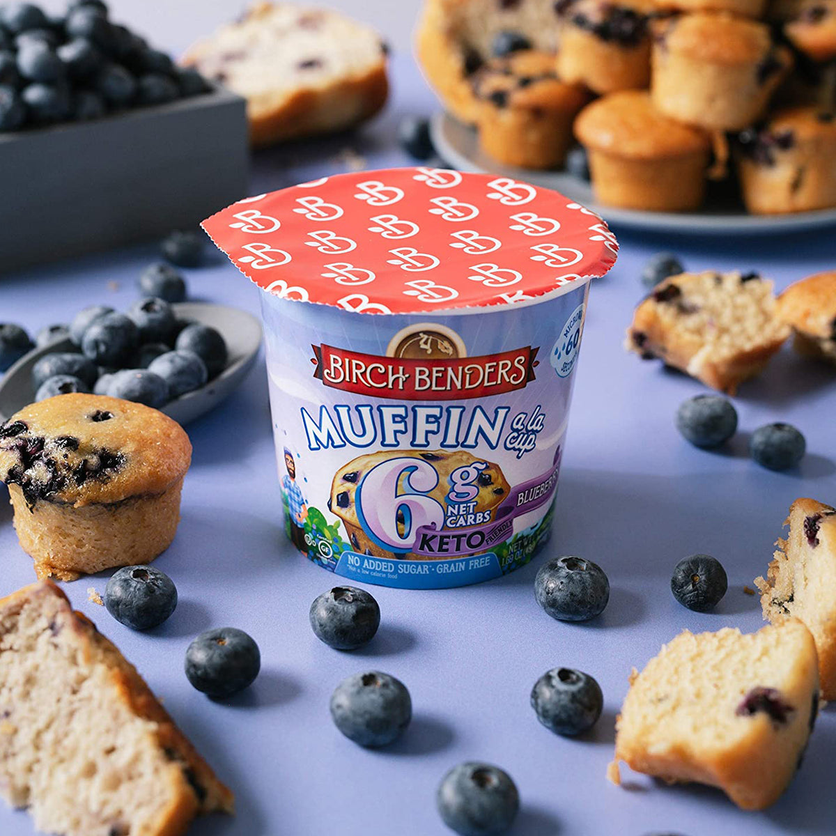 Muffin aux bleuets Ala Cup