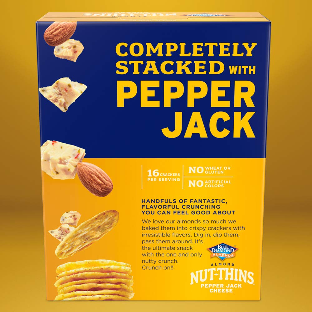 Pepper Jack Cheese, amandes et noix