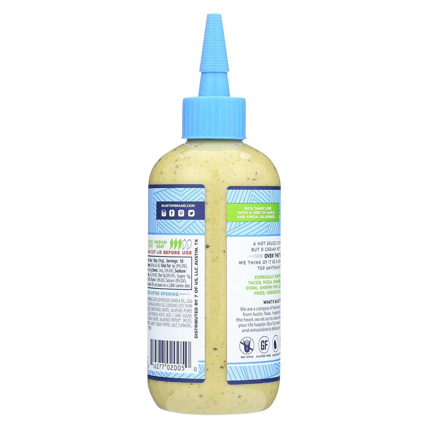 Lime Jalapeño Creamy Hot Sauce