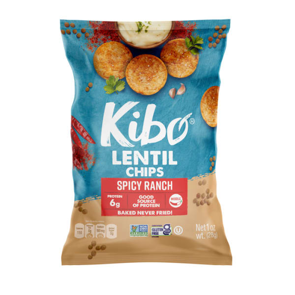 Lentil Chips - Spicy Ranch, 1oz