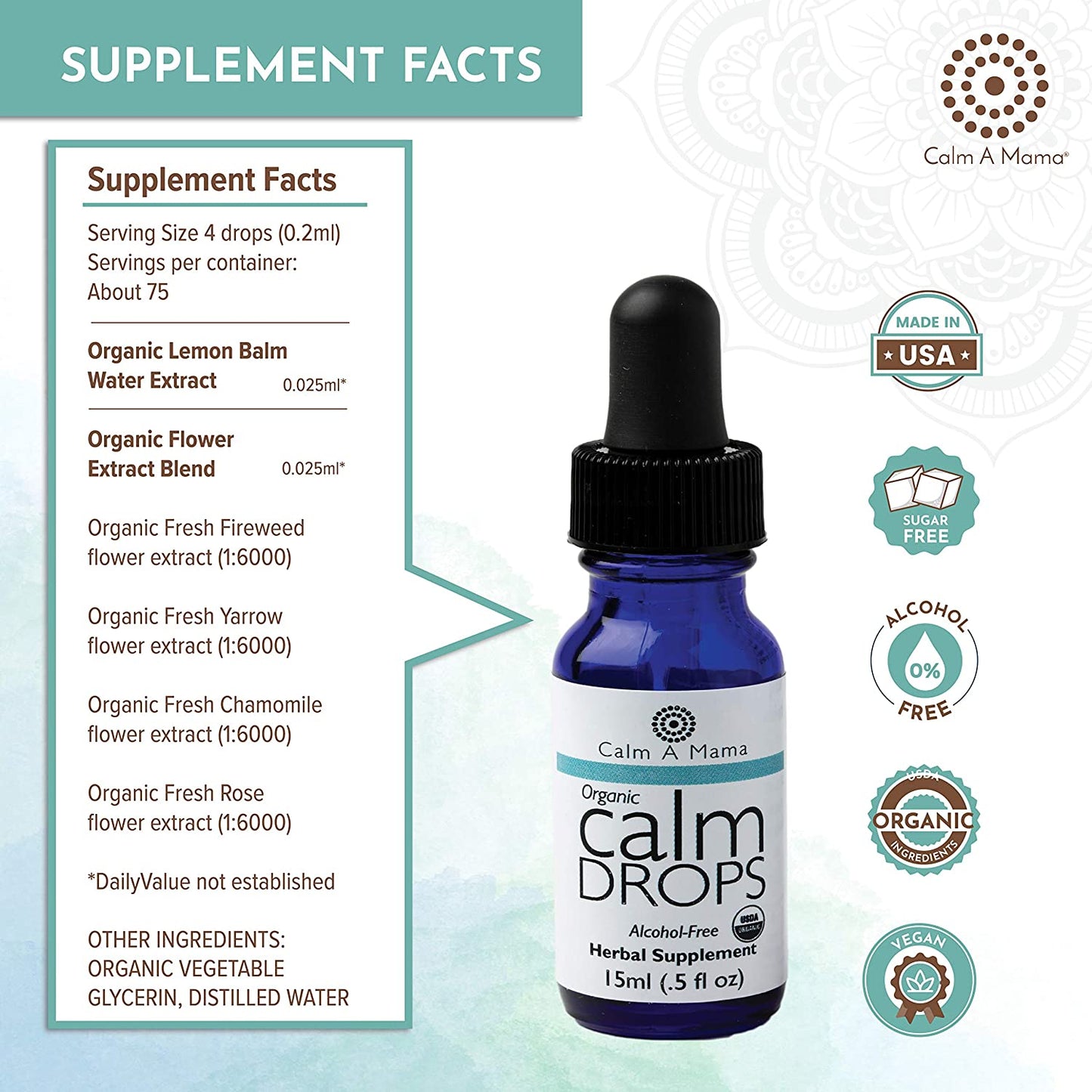 Organic Calm Drops