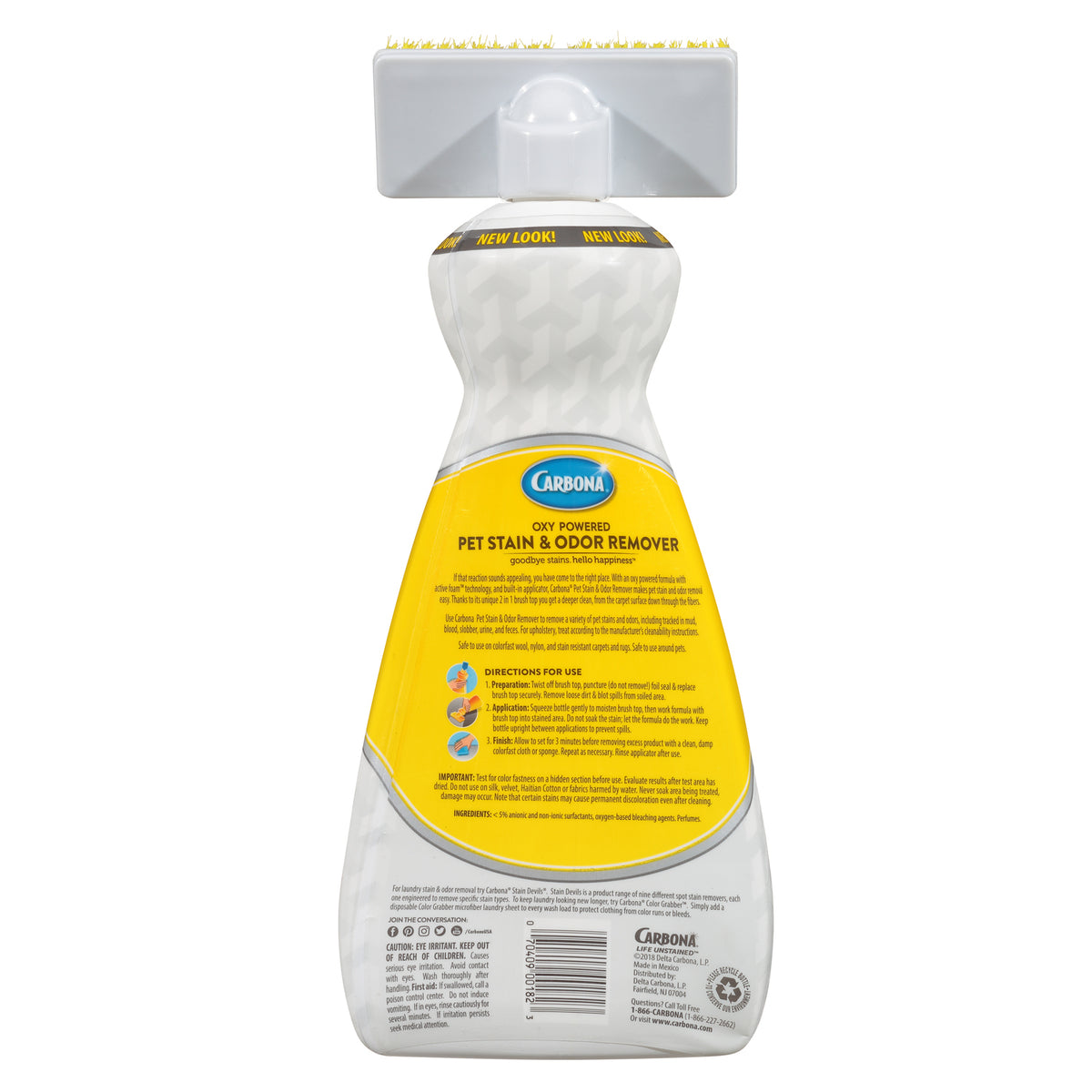 2-in-1 Oxy-Powered Pet Stain & Odor Remover