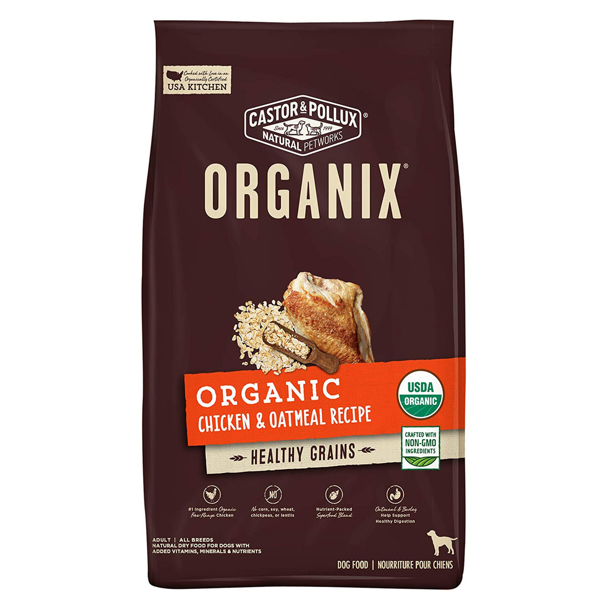 Nourriture biologique pour chiens Organix