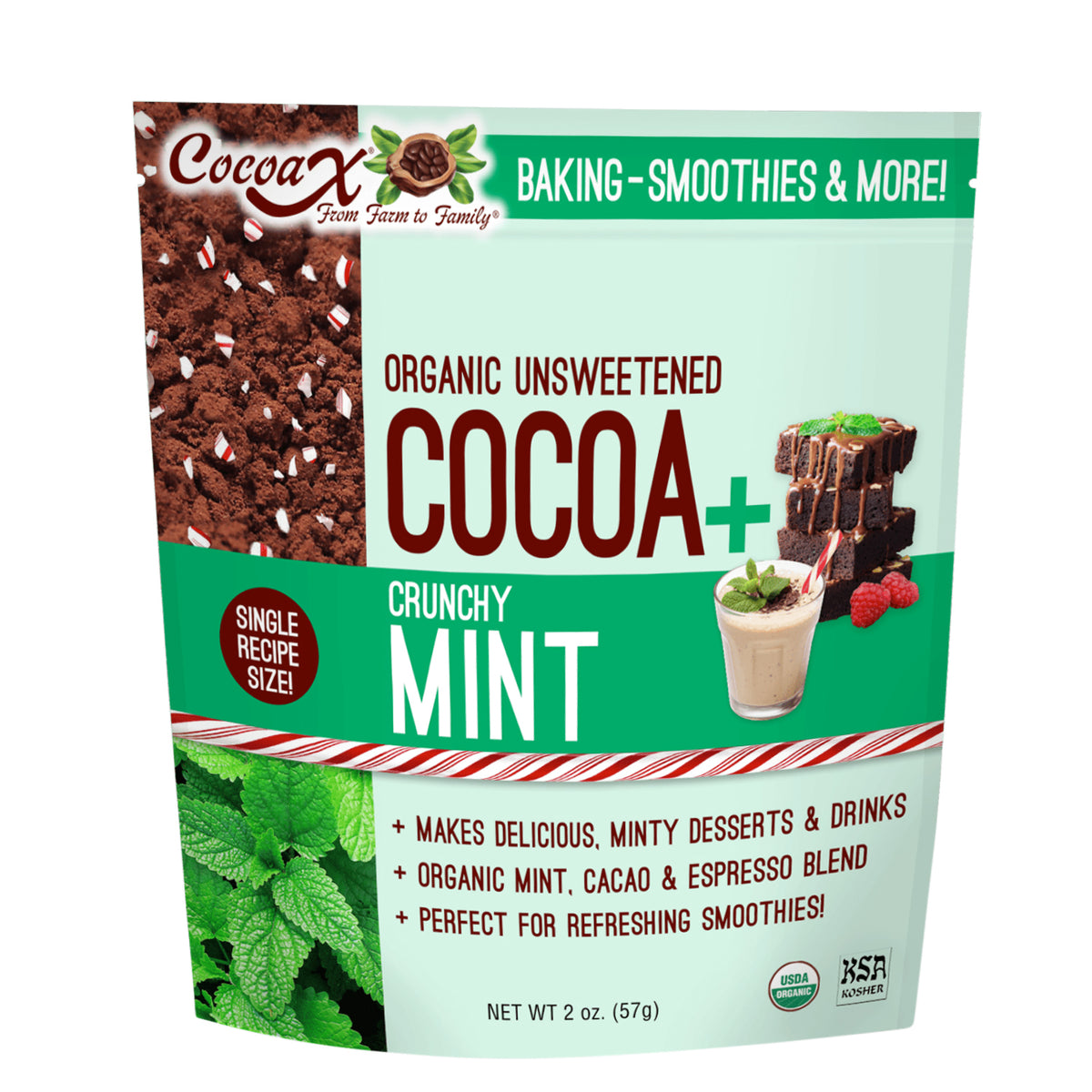 Organic Unsweetened Baking Cocoa with Espresso