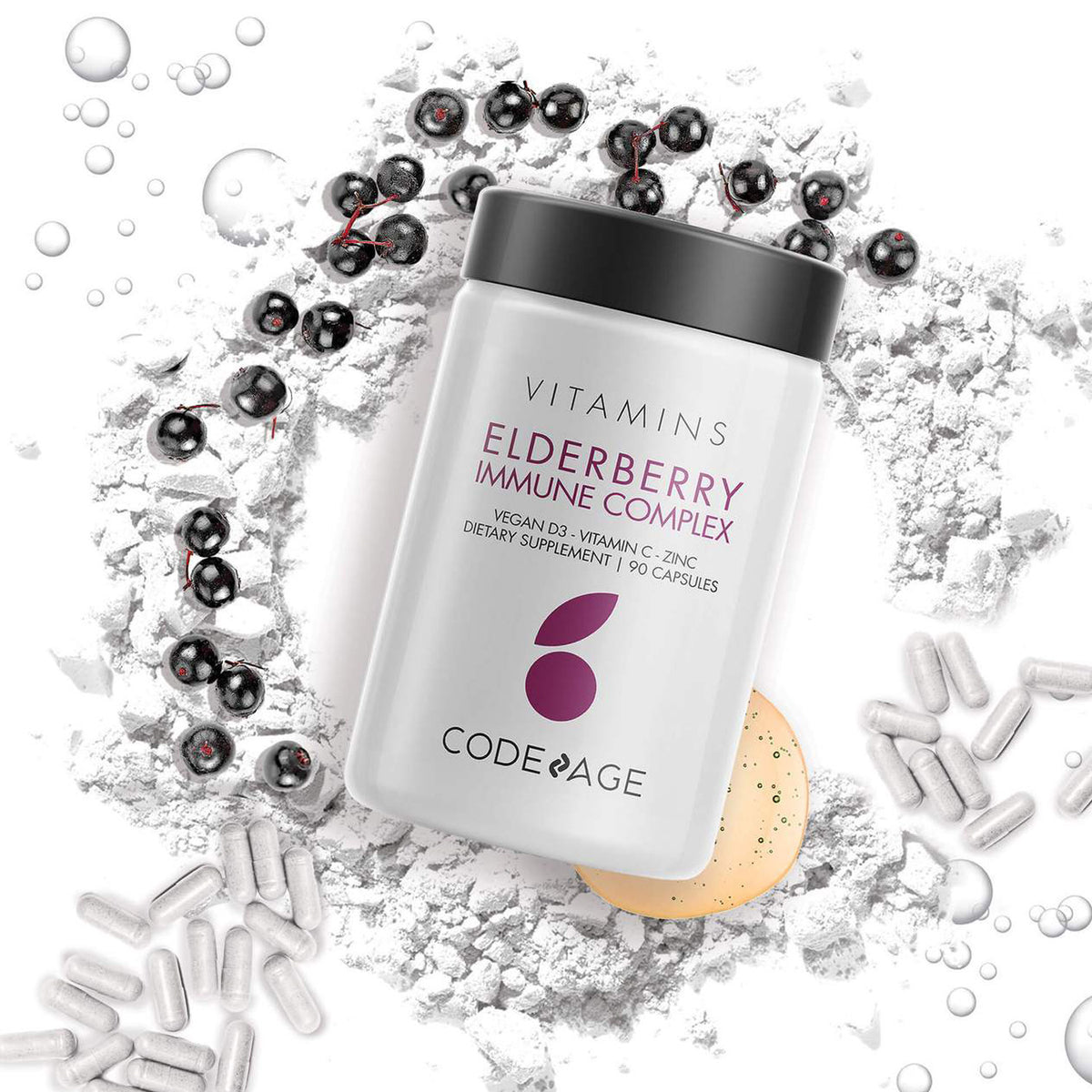Organic Black Elderberry Capsules