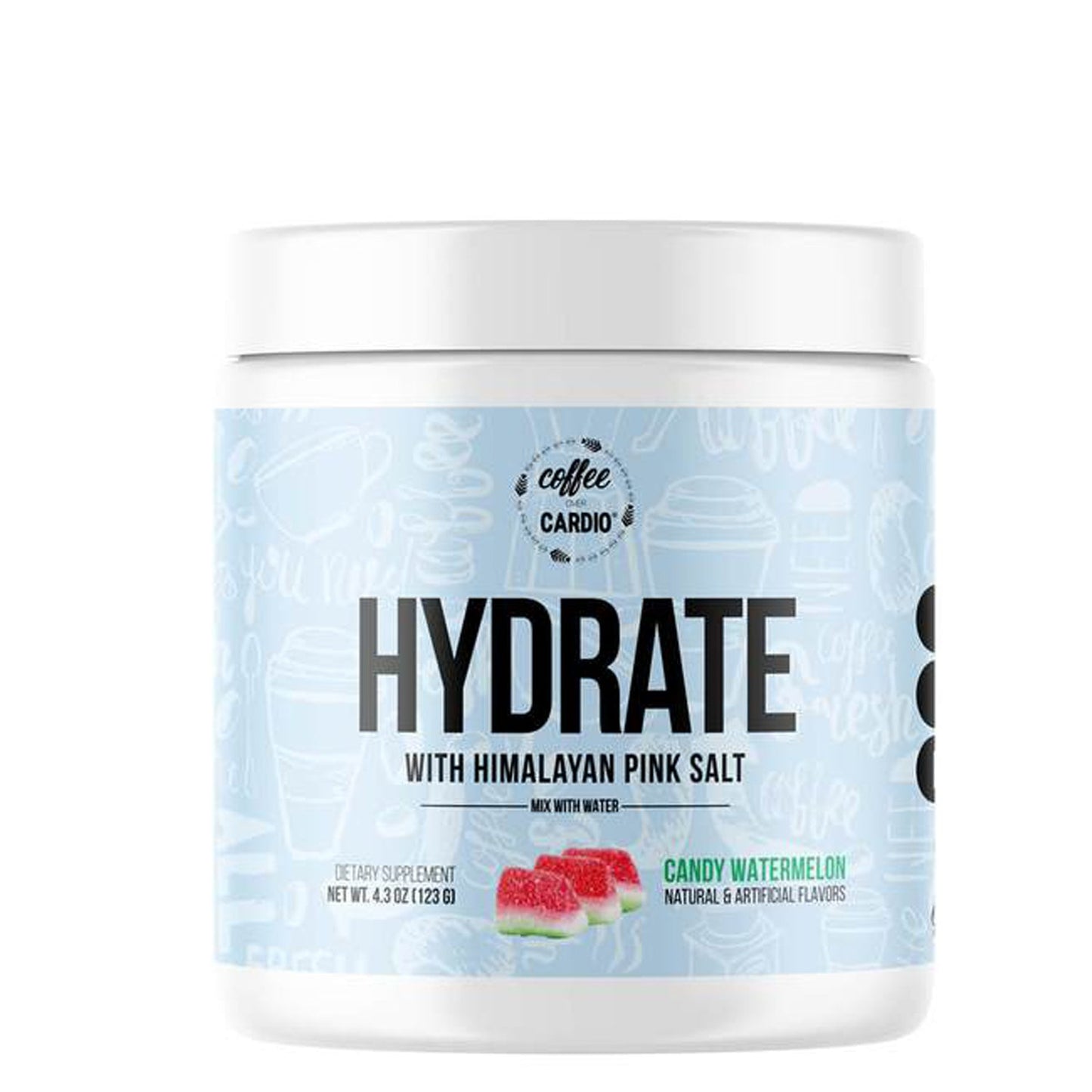 Mezcla de hidratos en agua