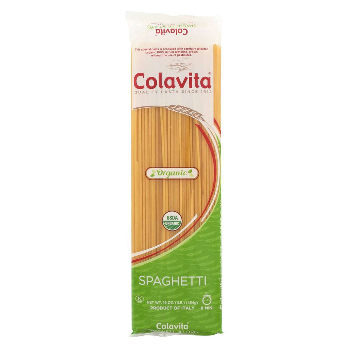 Pâtes biologiques