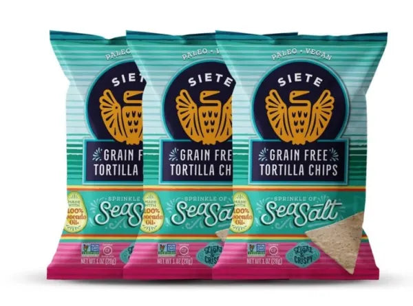 Sea Salt Grain Free Tortilla Chips - 1oz