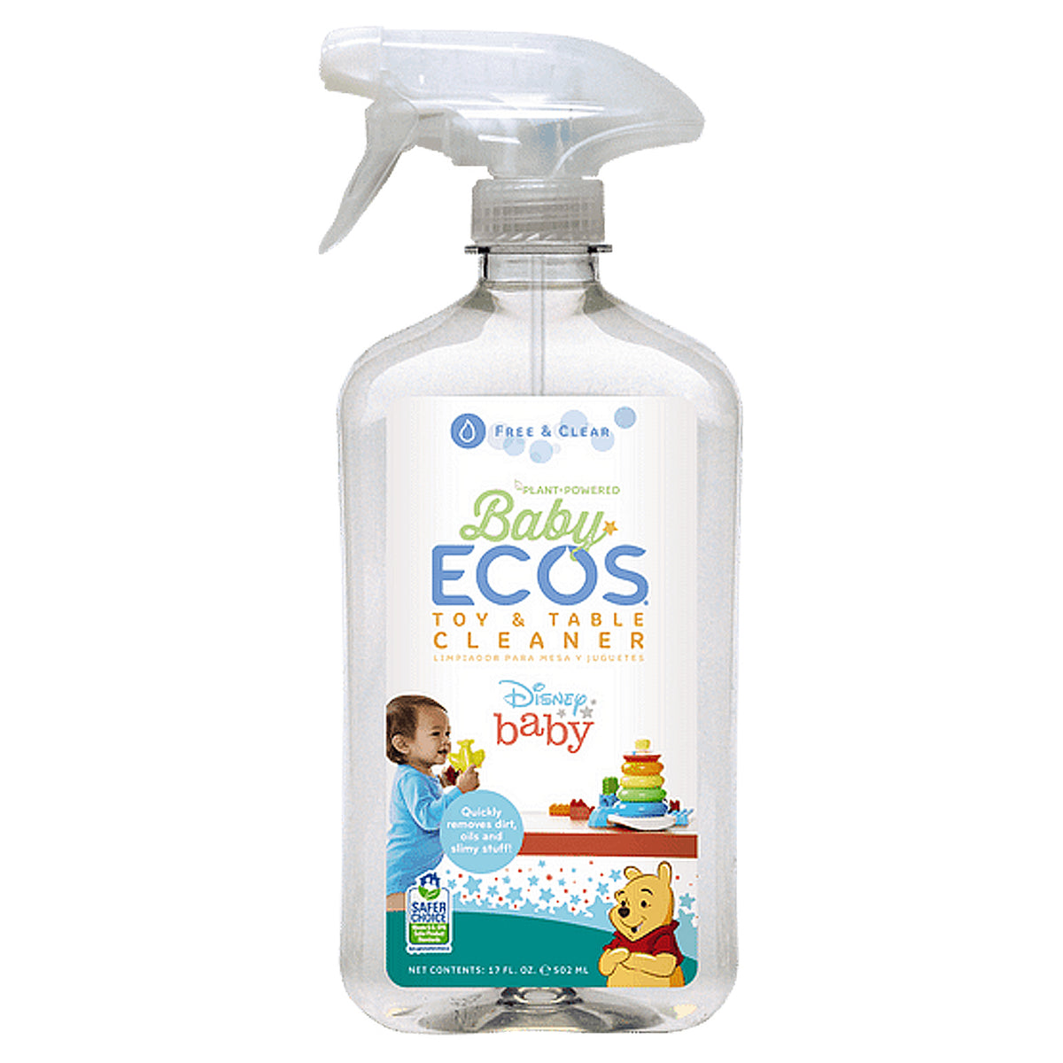 Nettoyant pour jouets et tables pour bébé