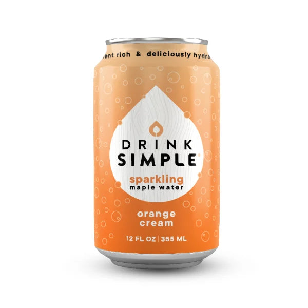 Eau d'Érable Pétillante - Crème d'Orange