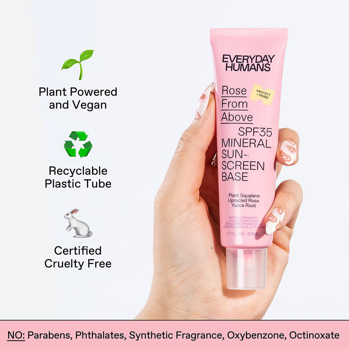 Base de protection solaire SPF35 Rose From Above