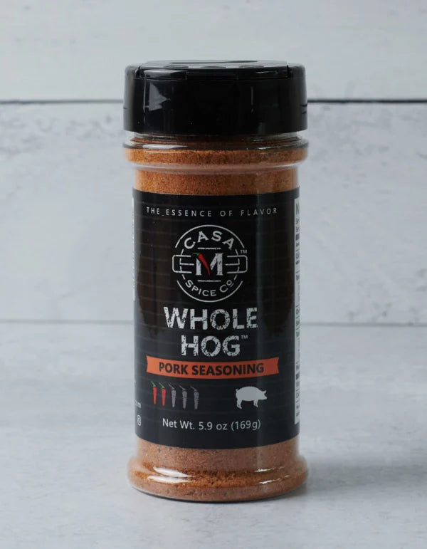 Whole Hog Pork Seasoning - Original - 8 oz Plastic Shaker