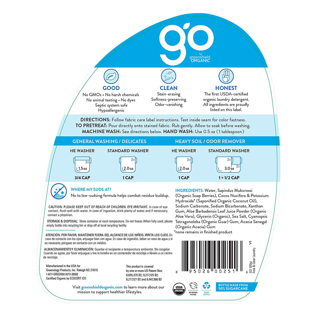 Organic Laundry Detergent