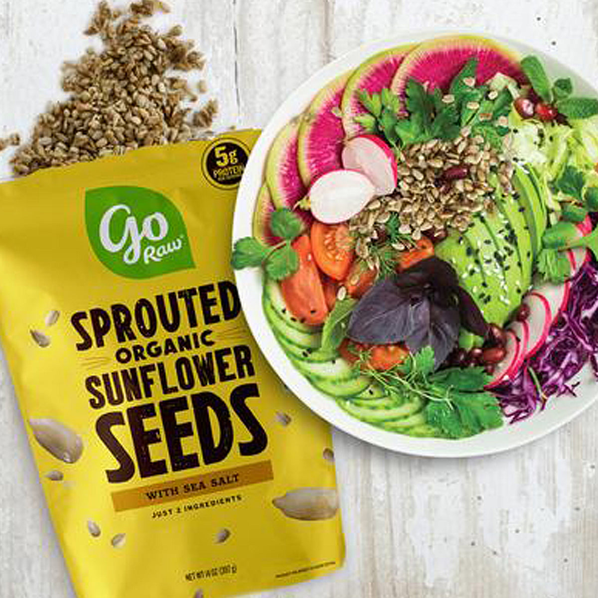 Sprouted Organic Sunflower Seeds