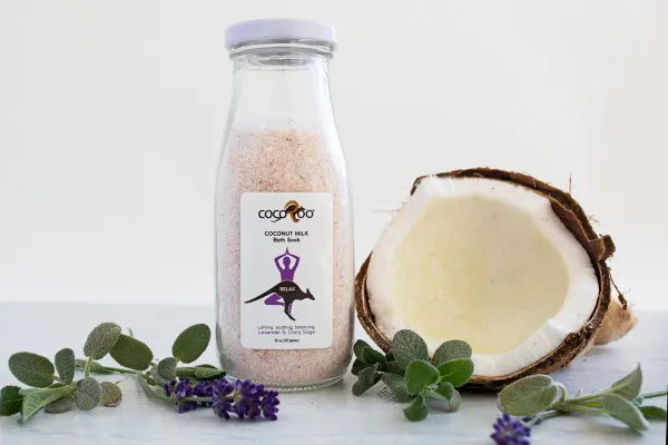 Bain de bain au lait de coco CocoRoo Natural Skin Care - Relax