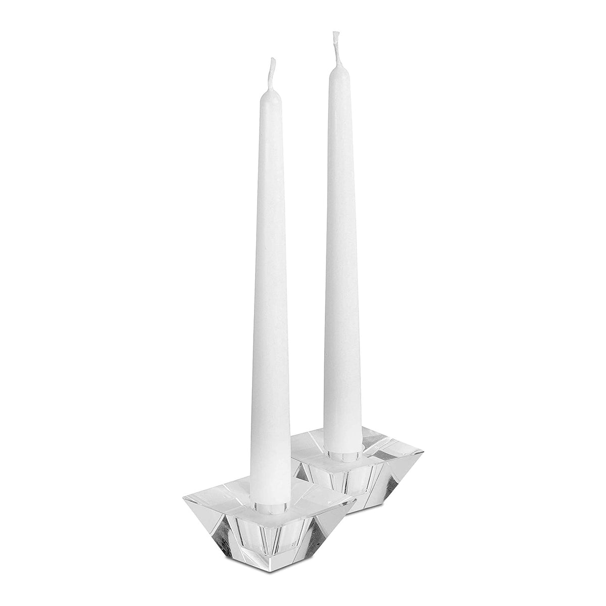 Paquet de 12 bougies coniques hautes