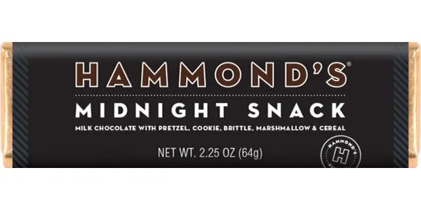 Hammond's Midnight Snack Milk Chocolate Bar