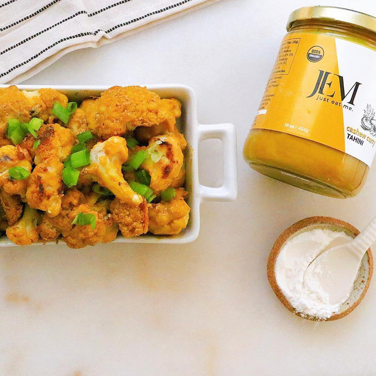 Tahini au curry de noix de cajou