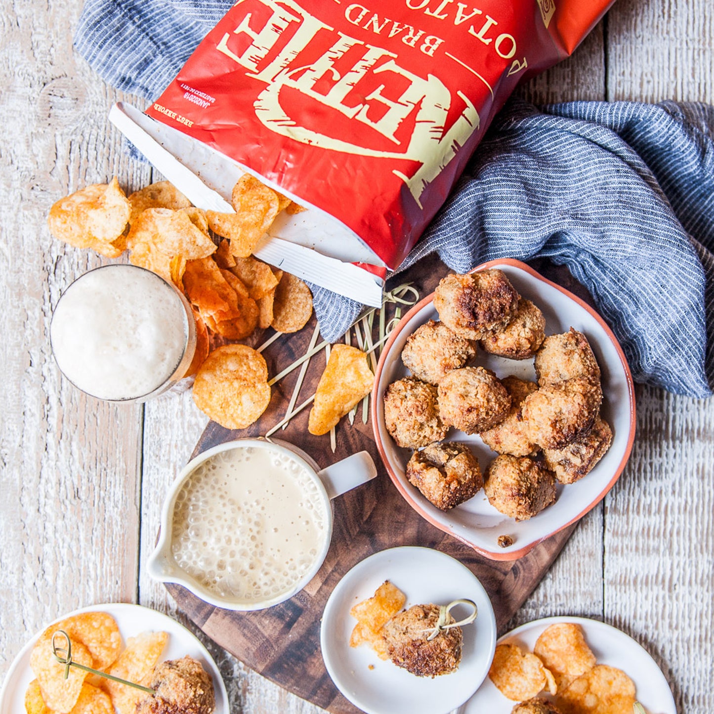 Potato Chips Backyard Barbeque